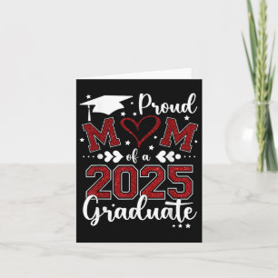 Tarjeta Mamá De Mayo De 2025 Orgullosa Mamá De Un Graduado
