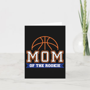 Tarjeta Mamá De Rookie Primer Cumpleaños Tema De Bysketbyl