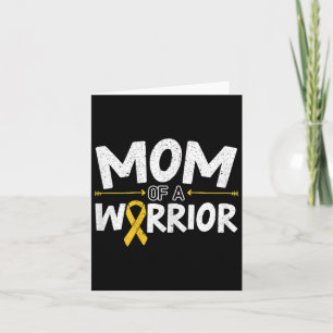 Tarjeta Mamá De Un Mes De Concienciación Sobre El Cáncer I