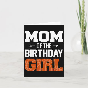 Tarjeta Mamá Del Chica De Cumpleaños Bysketbyll Mamá Famil