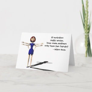 Tarjeta Mamá del Día Moderno