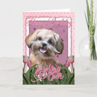 Tarjeta Mamá del feliz cumpleaños - ShihPoo - Maggie