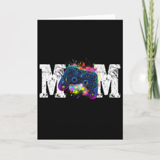Tarjeta Mamá del jugador de cumpleaños divertido cumpleaño