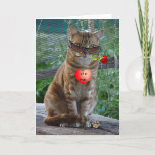 Tarjeta mamá del luv u