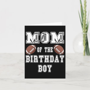 Tarjeta Mamá Del Nacimiento Del Futbol Amante Del Nacimien
