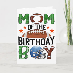 Tarjeta Mamá Del Niño De Cumpleaños Día De Juego Amante De