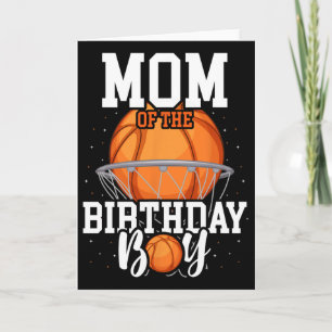 Tarjeta Mamá del niño de cumpleaños tema Sketll fiesta de