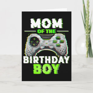 Tarjeta Mamá Del Niño De Cumpleaños Videocamenta Familia