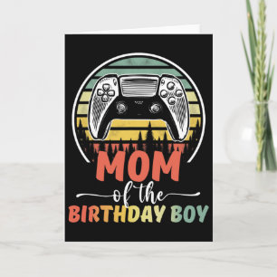 Tarjeta Mamá Del Niño De Cumpleaños Videocamenta Familia