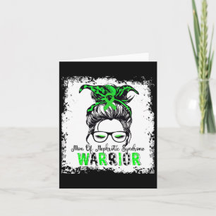 Tarjeta Mamá Del Síndrome Nefrotico Guerrero De La Cinta V