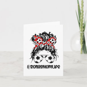Tarjeta Mamá Día de la Madre de la vida del fútbol Bonus d