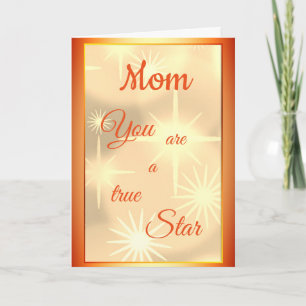 Tarjeta Mamá Diseño lujoso y moderno