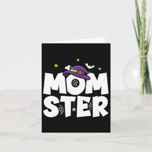 Tarjeta Mamá disfraz de Halloween - Mamá de Halloween - Mo