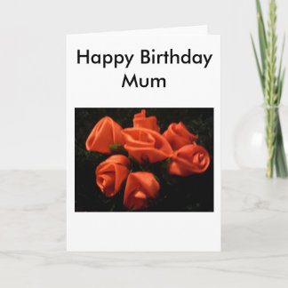 Tarjeta Mamá feliz de BIrthday
