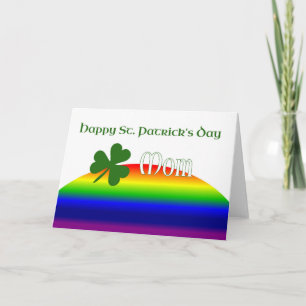 Tarjeta Mamá feliz Día de San Patricio
