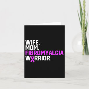 Tarjeta Mamá Fibromialgia: Conciencia de guerreros se recu
