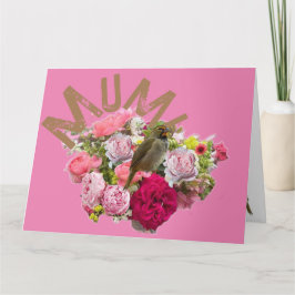 Tarjeta ¡Mamá! Flores