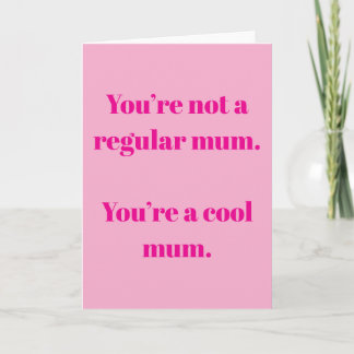 Tarjeta Mamá genial