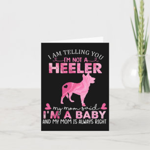 Tarjeta Mamá Heeler