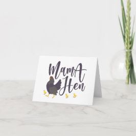 Tarjeta Mama Hen, Pollo Lover BLANK