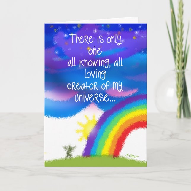 Tarjeta ¡MAMÁ - mi "creador de amor" es usted! (Anverso)