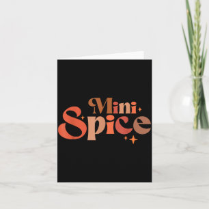 Tarjeta Mama & Mini Calabaza Sce Otoño Acogedor Temporada