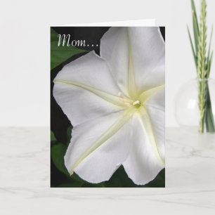 Tarjeta Mamá... Moonflower