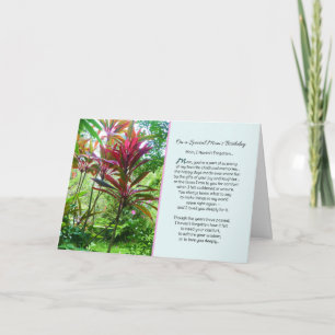 Tarjeta Mamá, no me he olvidado... Cumpleaños