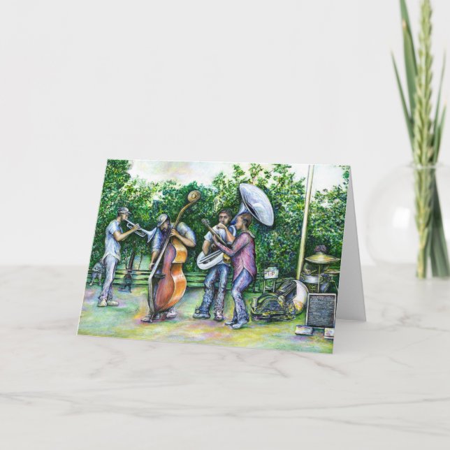 Tarjeta Mamá nunca me advirtió sobre los jugadores de Tuba (Anverso)