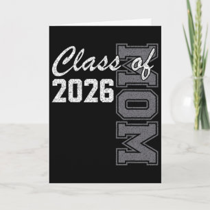 Tarjeta Mamá Orgullosa De La Promoción De 2026 Mamá De Sen