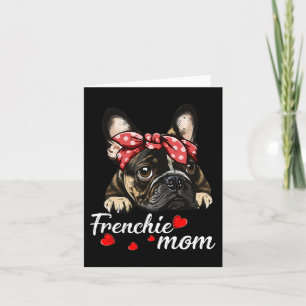 Tarjeta Mamá Perro Mamá Bulldog Francés Amor Día de la Mad