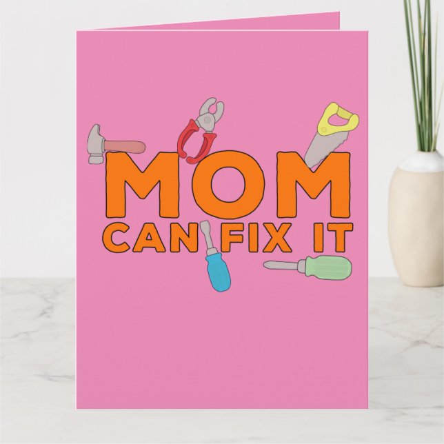 Tarjeta Mamá Puede Arreglarlo (Anverso)