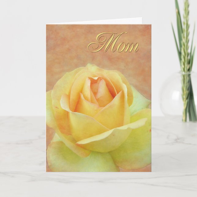 Tarjeta Mamá Rosa Amarilla (Anverso)