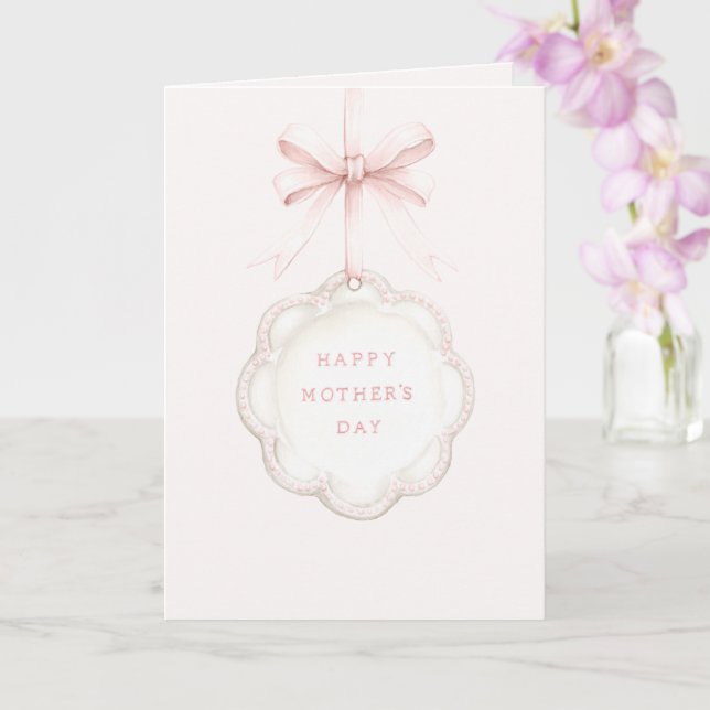 Tarjeta Mamá Rosa Día de la Madre (Orquídea)