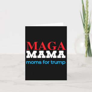 Tarjeta Mama Shirt Para Las Mamás Para Las Elecciones Patr