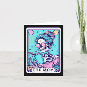 Tarjeta Mamá Tarot Card Skeleton Día de la Madre Bruja Mam