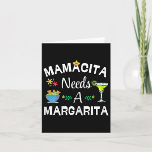 Tarjeta Mamacita necesita a Margarita Cinco De Mayo