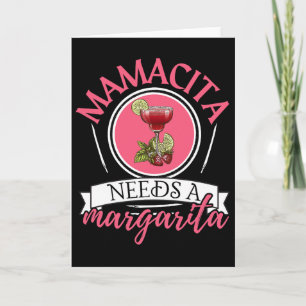 Tarjeta Mamacita Necesita Una Margarita Cinco De Mayo Tequ