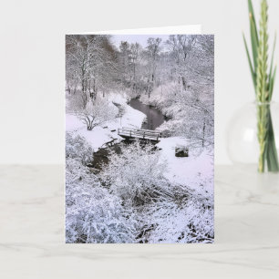 Tarjeta Mamáes de Snowy Town Brook Plymouth