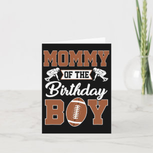Tarjeta Mamáes Familiares De La Mamá Del Fiesta De Fútbol 