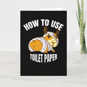 Tarjeta Mami de cerdo de Guinea de Halloween