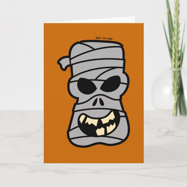 Tarjeta Mami de Halloween traviesa (Anverso)