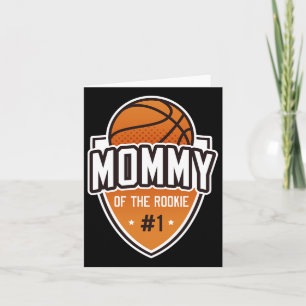 Tarjeta Mami Of Rookie Primer Cumpleaños Bysketbyll Fiesta