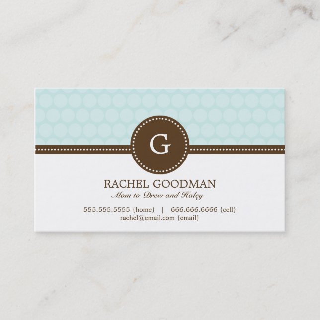 Tarjeta mami/tarjeta de llamada personal Delightt  (Anverso)