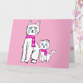 Tarjeta Mamma Kitty y el Día de la Madre de Lily