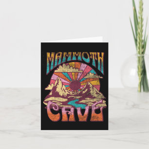 Tarjeta Mammoth Cave Kentucky Nature Senderismo Montañas a