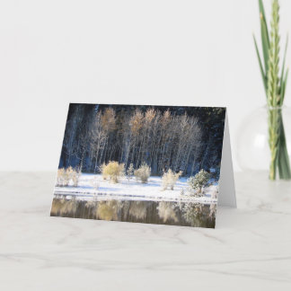 Tarjeta Mañana escarchada