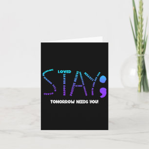 Tarjeta Mañana Necesita Prevención del Suicidio