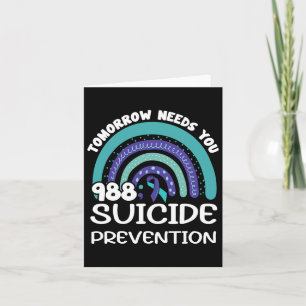 Tarjeta Mañana te necesita la prevención del suicidio en e