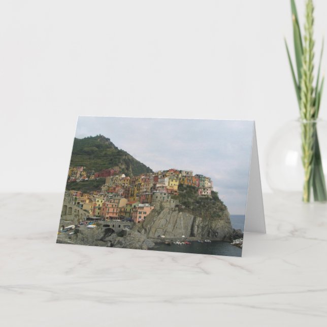 Tarjeta Manarola Italia (Anverso)